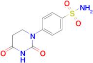 4-(2,4-Dioxotetrahydropyrimidin-1(2h)-yl)benzenesulfonamide