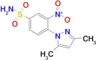 4-(3,5-Dimethyl-1h-pyrazol-1-yl)-3-nitrobenzenesulfonamide