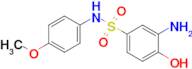 3-Amino-4-hydroxy-n-(4-methoxyphenyl)benzenesulfonamide