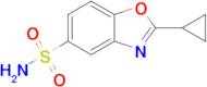 2-Cyclopropylbenzo[d]oxazole-5-sulfonamide