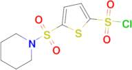 5-(Piperidin-1-ylsulfonyl)thiophene-2-sulfonyl chloride