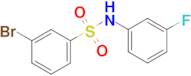 3-Bromo-n-(3-fluorophenyl)benzenesulfonamide