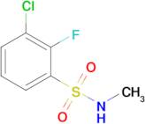 3-Chloro-2-fluoro-n-methylbenzenesulfonamide