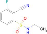 2-Cyano-n-ethyl-3-fluorobenzenesulfonamide