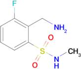 2-(Aminomethyl)-3-fluoro-n-methylbenzenesulfonamide