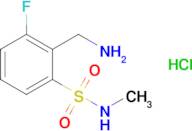 2-(Aminomethyl)-3-fluoro-n-methylbenzenesulfonamide hydrochloride