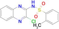 n-(3-Chloroquinoxalin-2-yl)-2-methylbenzenesulfonamide