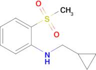 n-(Cyclopropylmethyl)-2-(methylsulfonyl)aniline