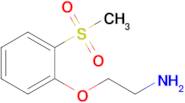 2-(2-(Methylsulfonyl)phenoxy)ethan-1-amine