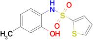 n-(2-Hydroxy-4-methylphenyl)thiophene-2-sulfonamide