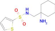 n-((1-Aminocyclohexyl)methyl)thiophene-2-sulfonamide