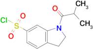 1-Isobutyrylindoline-6-sulfonyl chloride