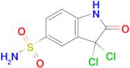 3,3-Dichloro-2-oxoindoline-5-sulfonamide