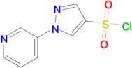 1-(Pyridin-3-yl)-1h-pyrazole-4-sulfonyl chloride