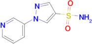 1-(Pyridin-3-yl)-1h-pyrazole-4-sulfonamide