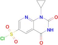 1-Cyclopropyl-2,4-dioxo-1,2,3,4-tetrahydropyrido[2,3-d]pyrimidine-6-sulfonyl chloride