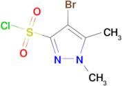 4-Bromo-1,5-dimethyl-1h-pyrazole-3-sulfonyl chloride