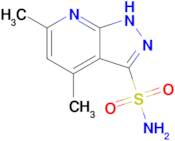 4,6-Dimethyl-1h-pyrazolo[3,4-b]pyridine-3-sulfonamide