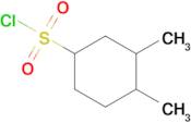 3,4-Dimethylcyclohexane-1-sulfonyl chloride