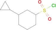 3-Cyclopropylcyclohexane-1-sulfonyl chloride