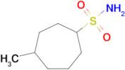 4-Methylcycloheptane-1-sulfonamide