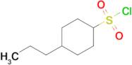 4-Propylcyclohexane-1-sulfonyl chloride