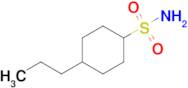 4-Propylcyclohexane-1-sulfonamide