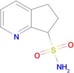 6,7-Dihydro-5h-cyclopenta[b]pyridine-7-sulfonamide