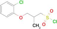 3-(2-Chlorophenoxy)-2-methylpropane-1-sulfonyl chloride