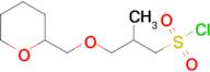 2-Methyl-3-((tetrahydro-2h-pyran-2-yl)methoxy)propane-1-sulfonyl chloride