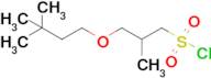 3-(3,3-Dimethylbutoxy)-2-methylpropane-1-sulfonyl chloride