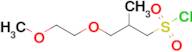 3-(2-Methoxyethoxy)-2-methylpropane-1-sulfonyl chloride