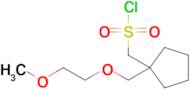 (1-((2-Methoxyethoxy)methyl)cyclopentyl)methanesulfonyl chloride