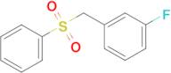 1-Fluoro-3-((phenylsulfonyl)methyl)benzene