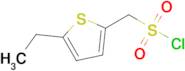 (5-Ethylthiophen-2-yl)methanesulfonyl chloride