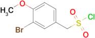 (3-Bromo-4-methoxyphenyl)methanesulfonyl chloride