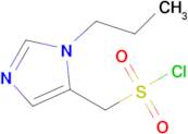 (1-Propyl-1h-imidazol-5-yl)methanesulfonyl chloride