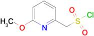 (6-Methoxypyridin-2-yl)methanesulfonyl chloride