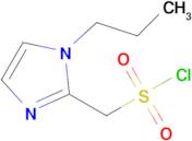 (1-Propyl-1h-imidazol-2-yl)methanesulfonyl chloride