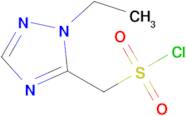 (1-Ethyl-1h-1,2,4-triazol-5-yl)methanesulfonyl chloride