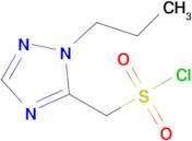 (1-Propyl-1h-1,2,4-triazol-5-yl)methanesulfonyl chloride