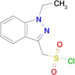 (1-Ethyl-1h-indazol-3-yl)methanesulfonyl chloride