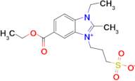 3-(5-(Ethoxycarbonyl)-1-ethyl-2-methyl-1h-benzo[d]imidazol-3-ium-3-yl)propane-1-sulfonate