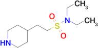 n,n-Diethyl-2-(piperidin-4-yl)ethane-1-sulfonamide