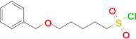 5-(Benzyloxy)pentane-1-sulfonyl chloride