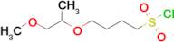 4-((1-Methoxypropan-2-yl)oxy)butane-1-sulfonyl chloride