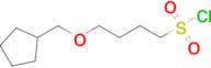 4-(Cyclopentylmethoxy)butane-1-sulfonyl chloride