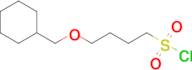 4-(Cyclohexylmethoxy)butane-1-sulfonyl chloride