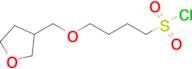 4-((Tetrahydrofuran-3-yl)methoxy)butane-1-sulfonyl chloride