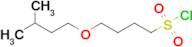 4-(Isopentyloxy)butane-1-sulfonyl chloride